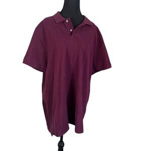 Polo Ralph Lauren  (blue label) Shirt -Size XXL-Maroon with blue horse